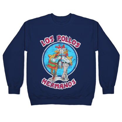 Los Pollos Hermanos (Vintage Shirt) Crewneck Sweatshirt