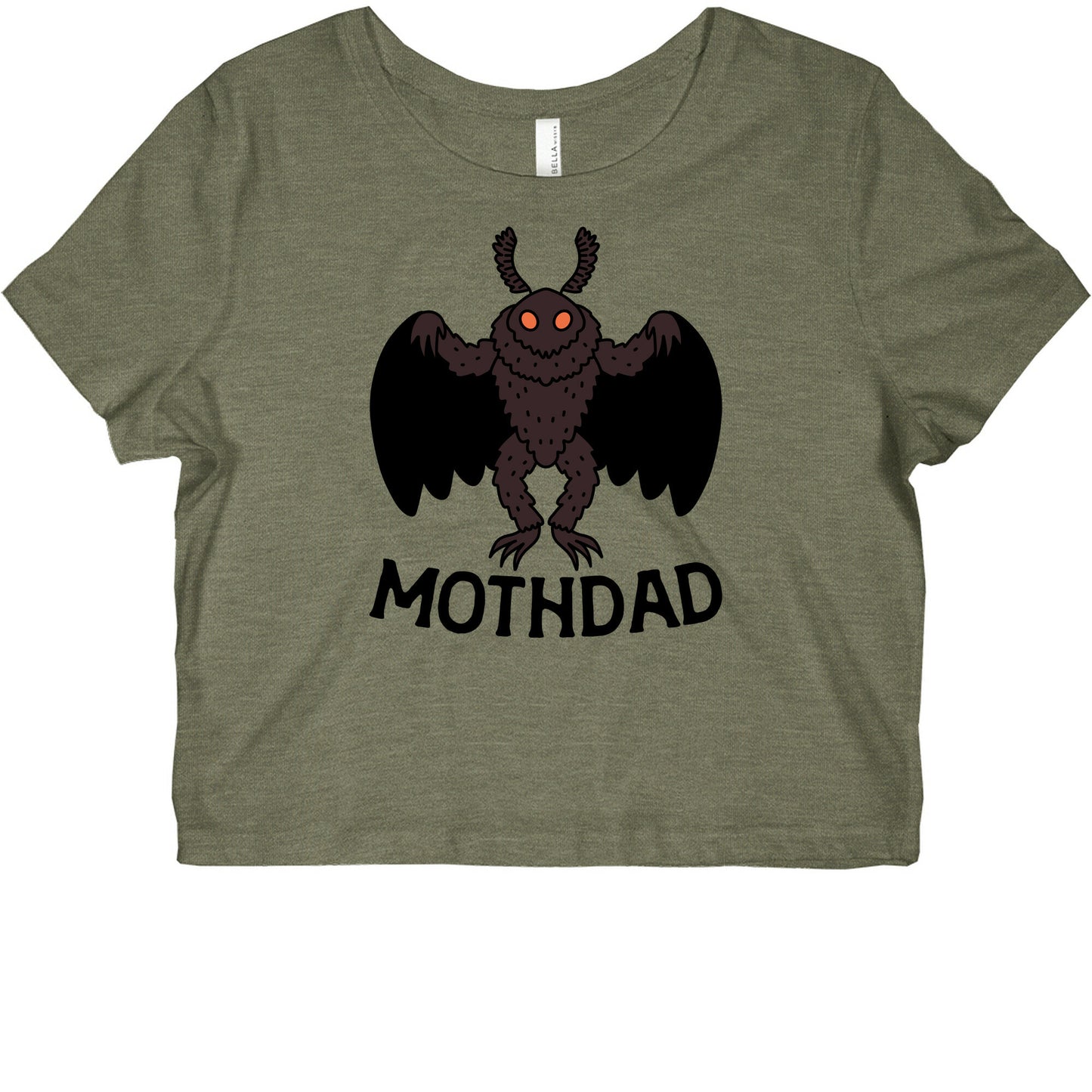 Mothdad Mothman Dad Graphic Baby Tee