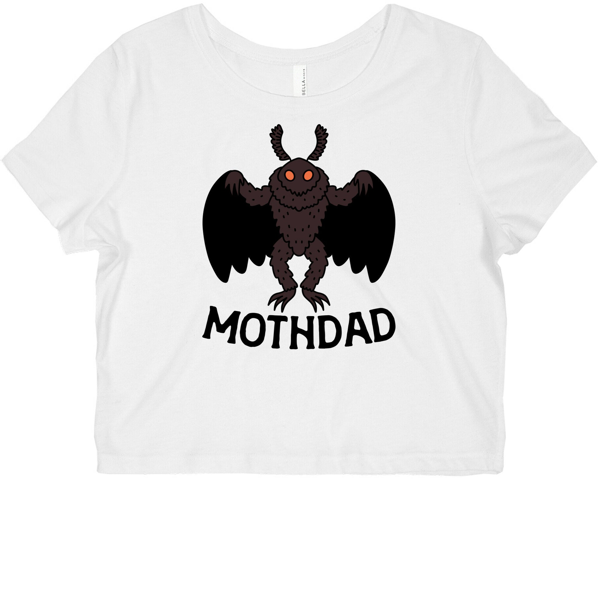 Mothdad Mothman Dad Graphic Baby Tee