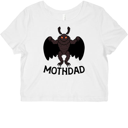 Mothdad Mothman Dad Graphic Baby Tee