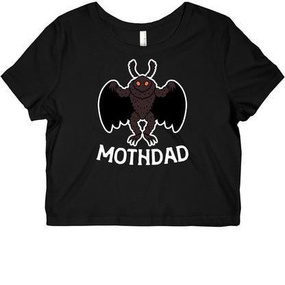 Mothdad Mothman Dad Graphic Baby Tee