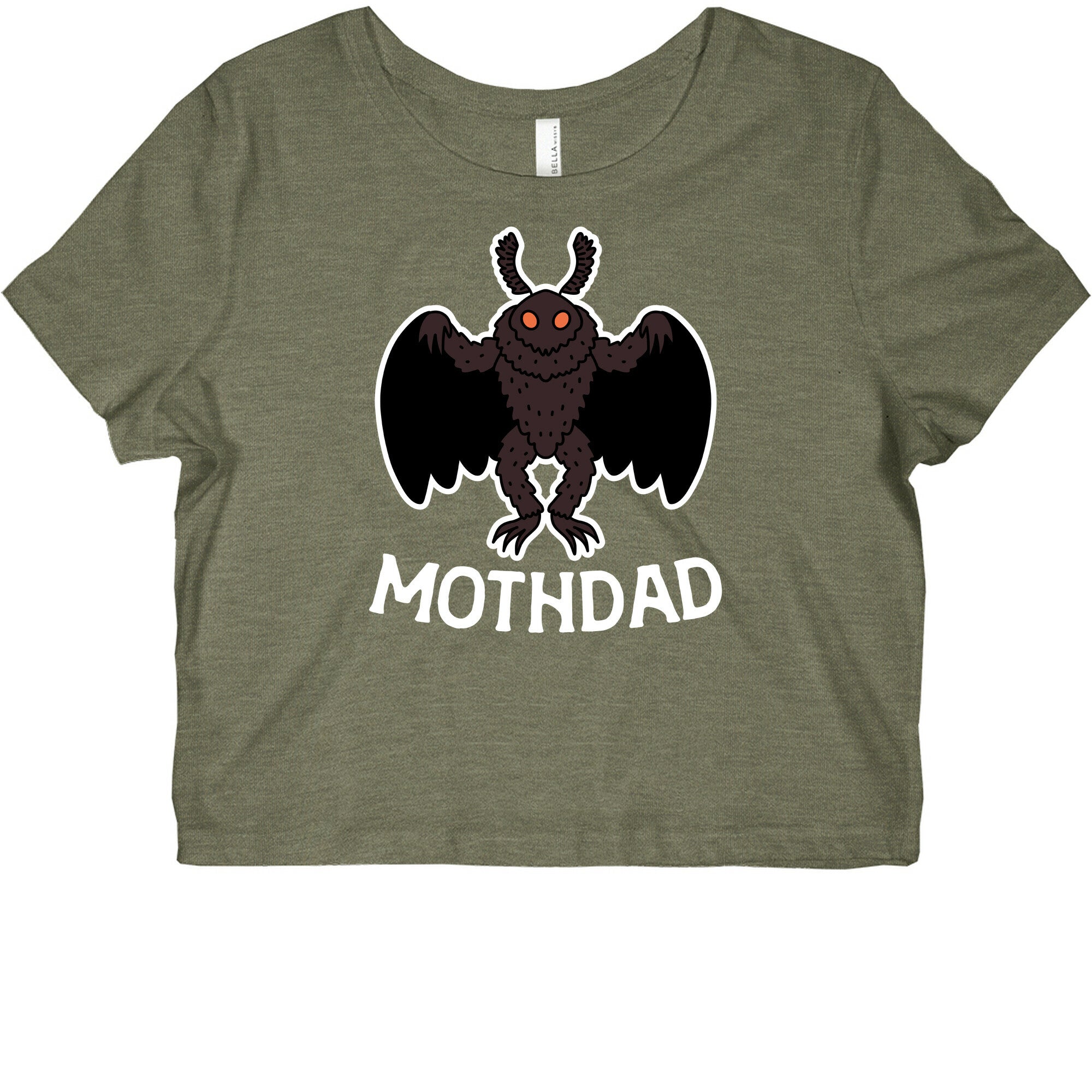 Mothdad Mothman Dad Graphic Baby Tee