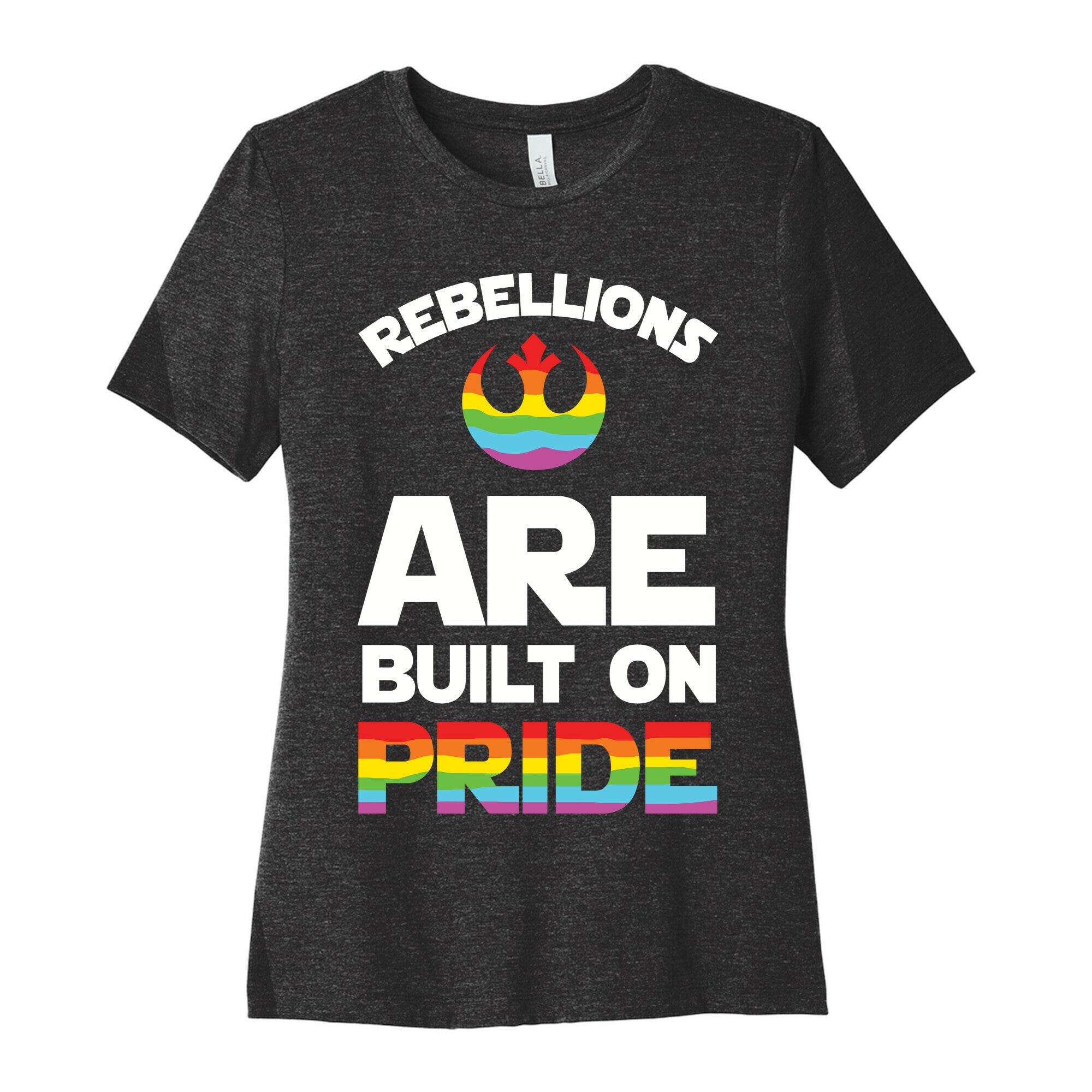 Rebellions Are Built On Pride Women's Cotton Tee