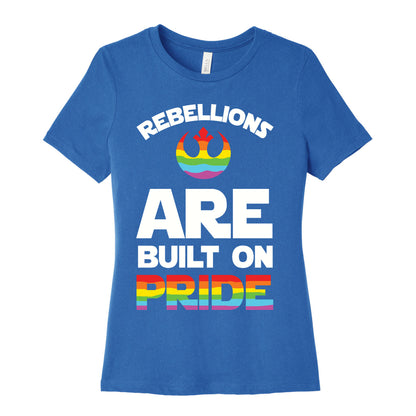 Rebellions Are Built On Pride Women's Cotton Tee