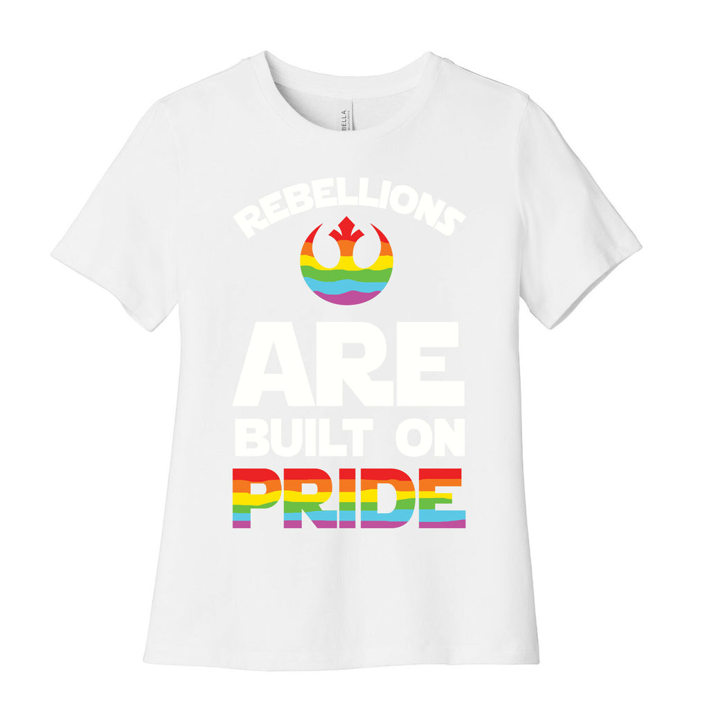 Rebellions Are Built On Pride Women's Cotton Tee