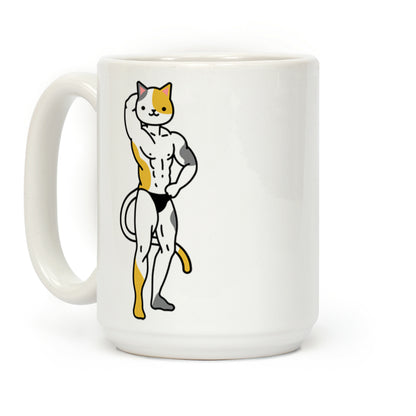 Buff Cat Calico Coffee Mug