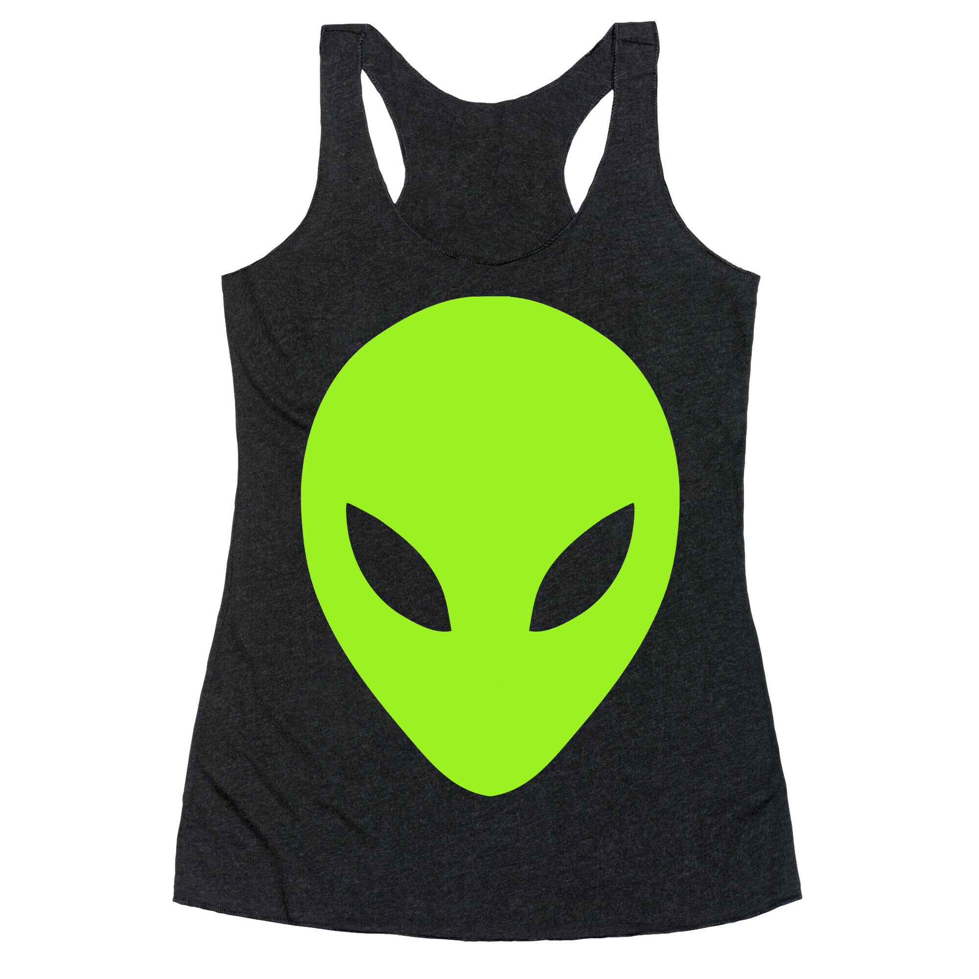 Alien Head Racerback Tank