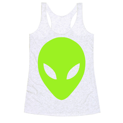 Alien Head Racerback Tank