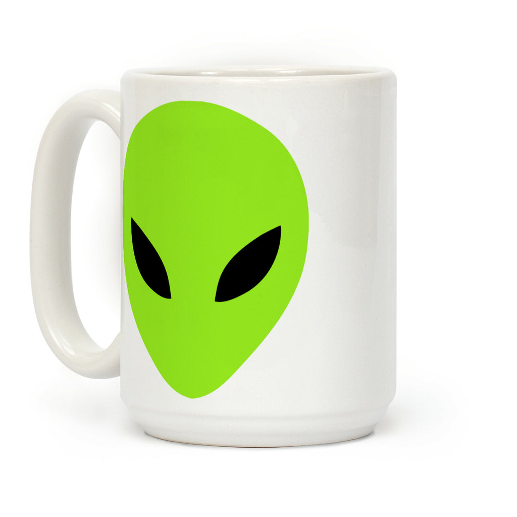 Alien Head Coffee Mug