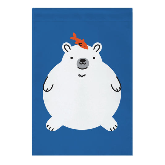 Round Bears Garden Flag