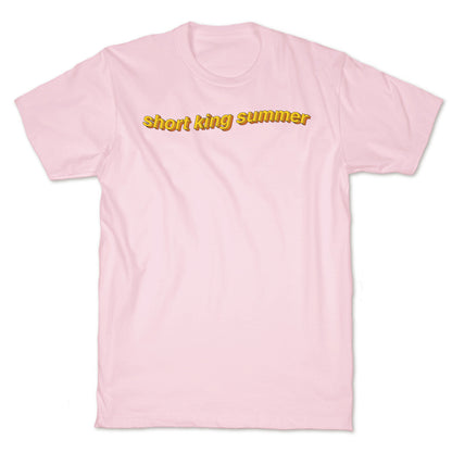 Short King Summer Subtitle T-Shirt