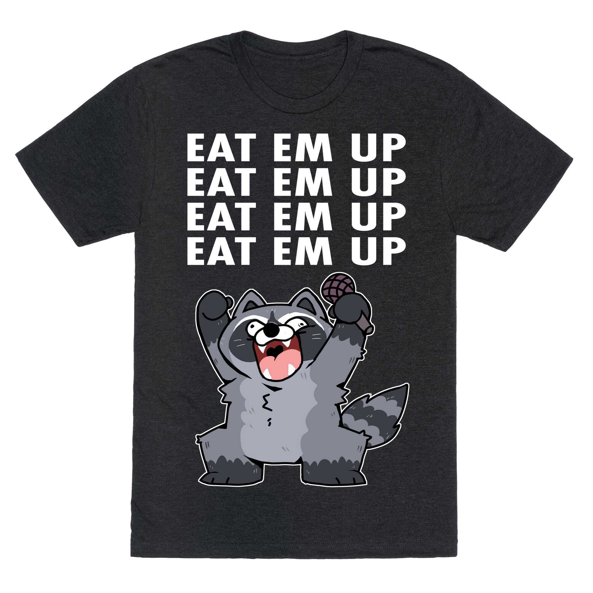 Misery x CPR x Eat Em Up, Eat Em Up Raccoon Unisex Triblend Tee