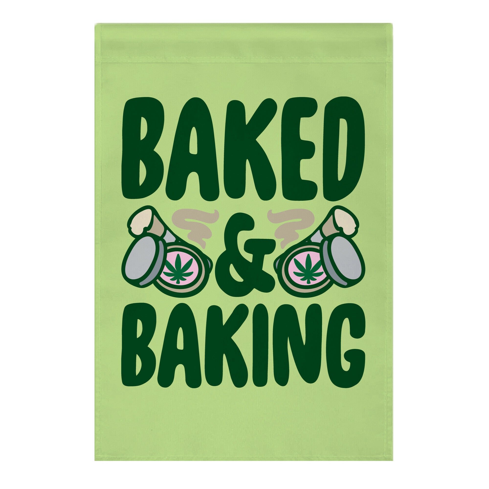 Baked & Baking  Garden Flag