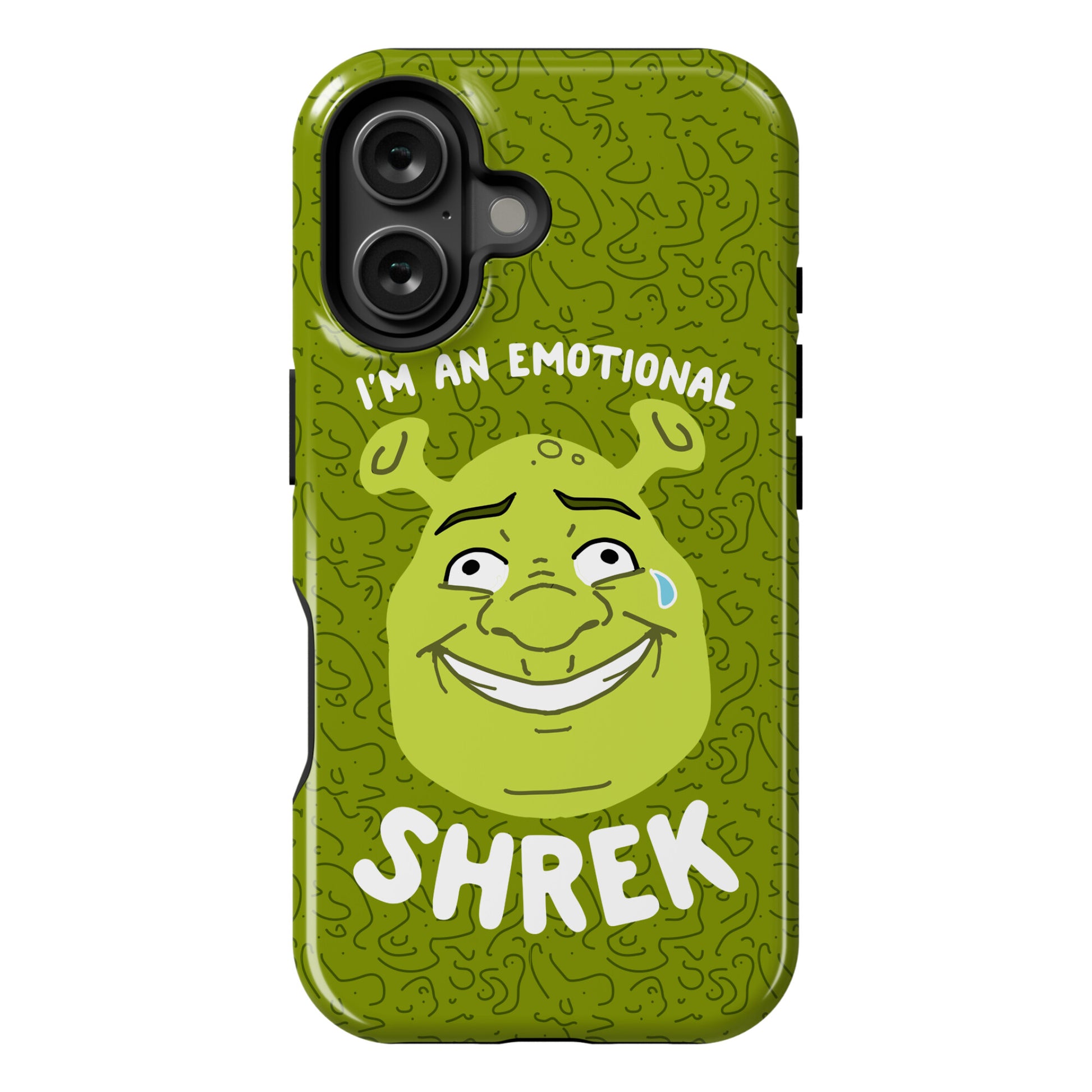 I'm an Emotional Shrek Phone Case