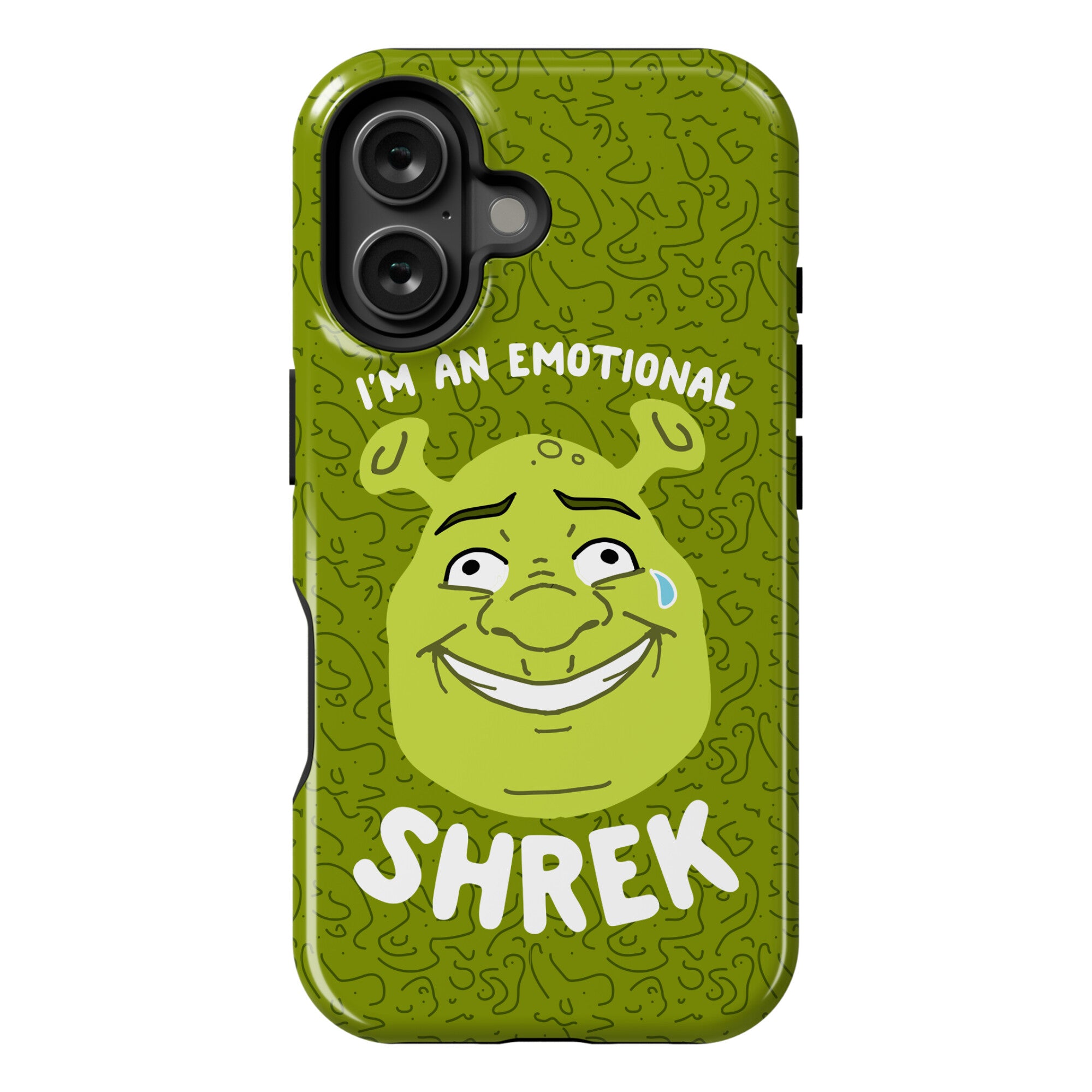I'm an Emotional Shrek Phone Case