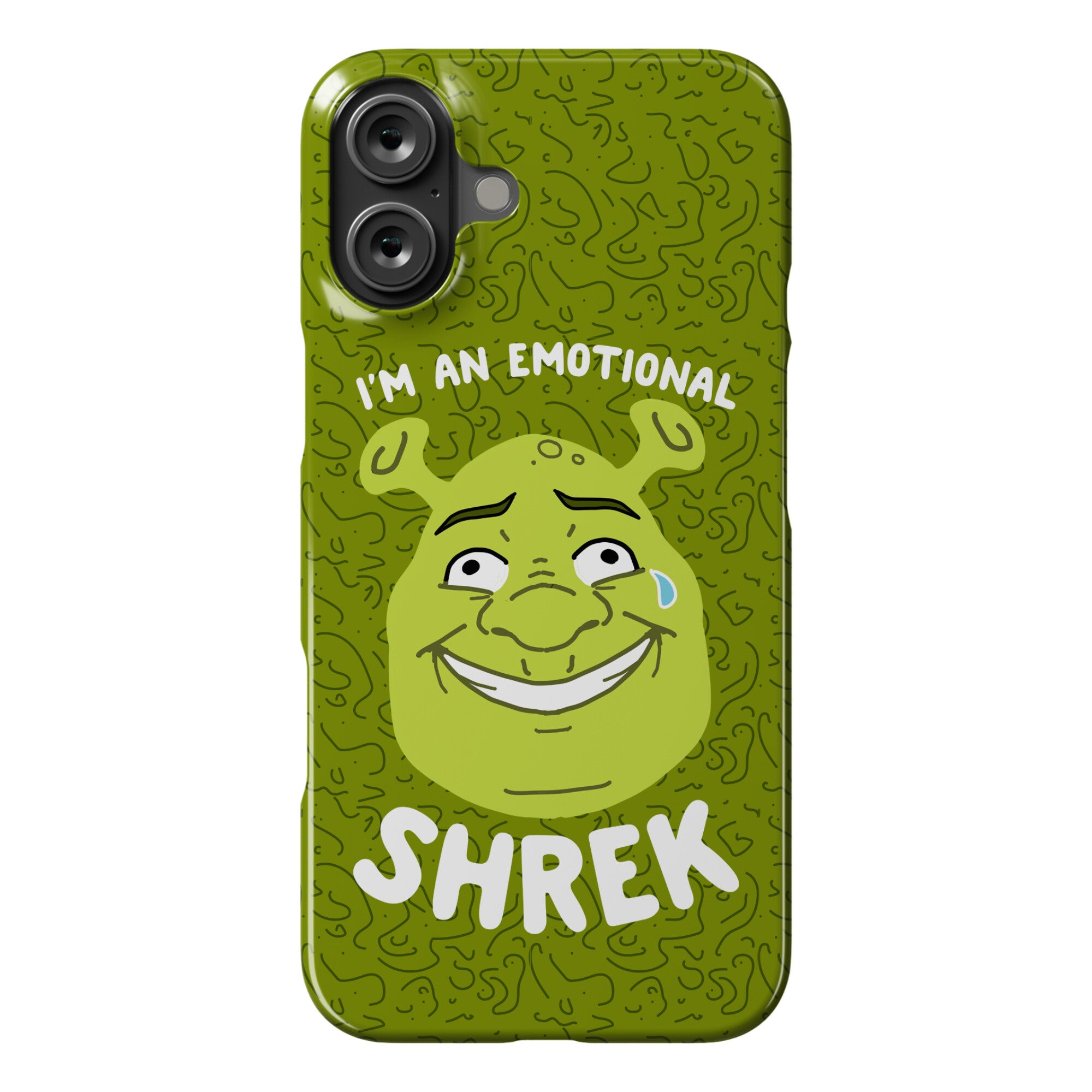 I'm an Emotional Shrek Phone Case
