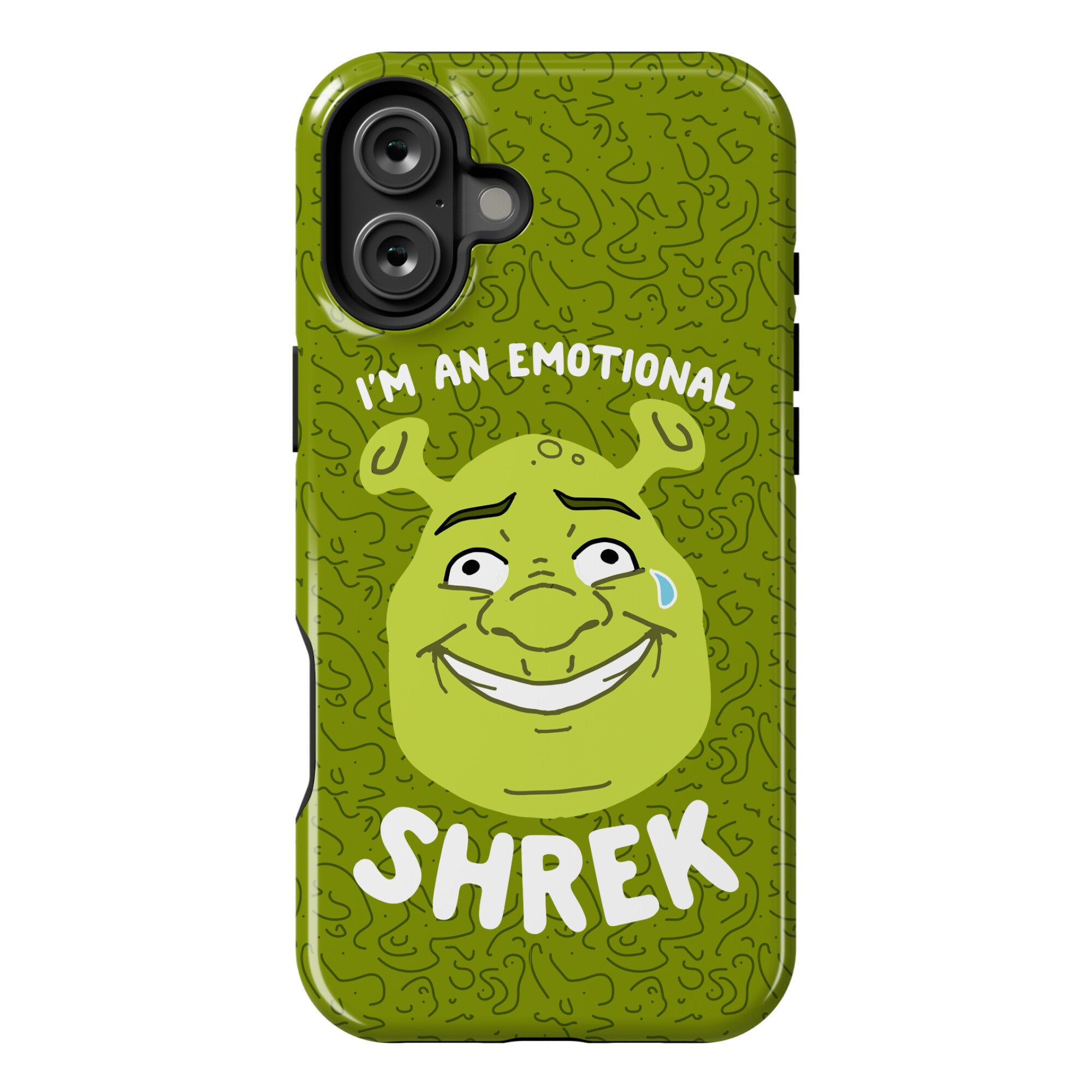 I'm an Emotional Shrek Phone Case