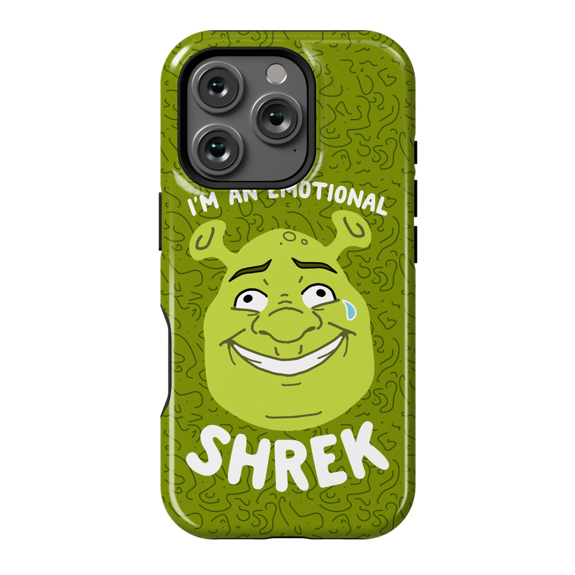 I'm an Emotional Shrek Phone Case