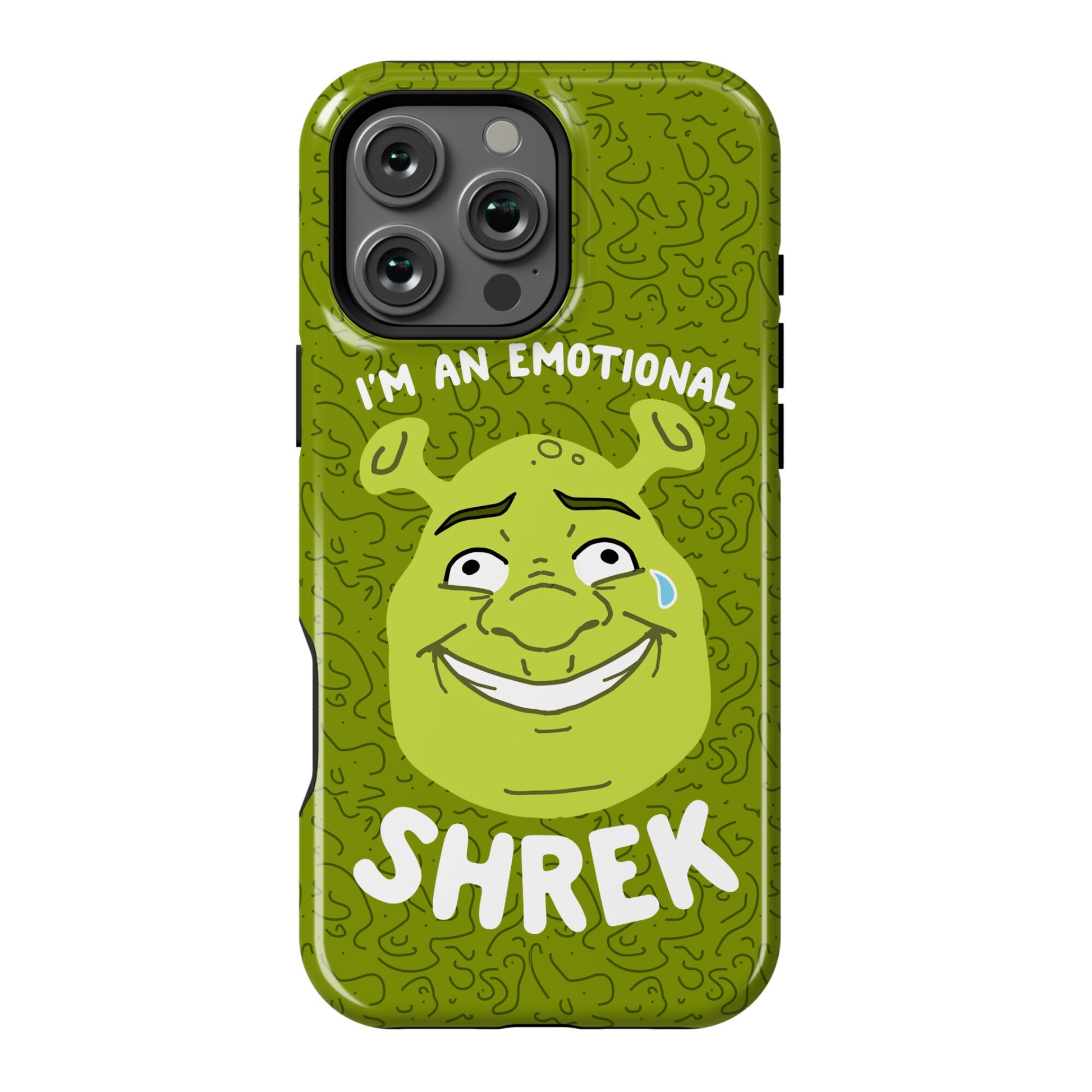 I'm an Emotional Shrek Phone Case