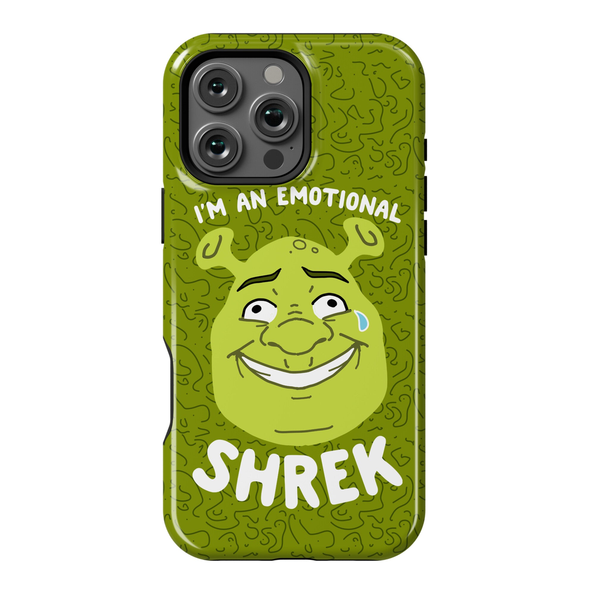 I'm an Emotional Shrek Phone Case