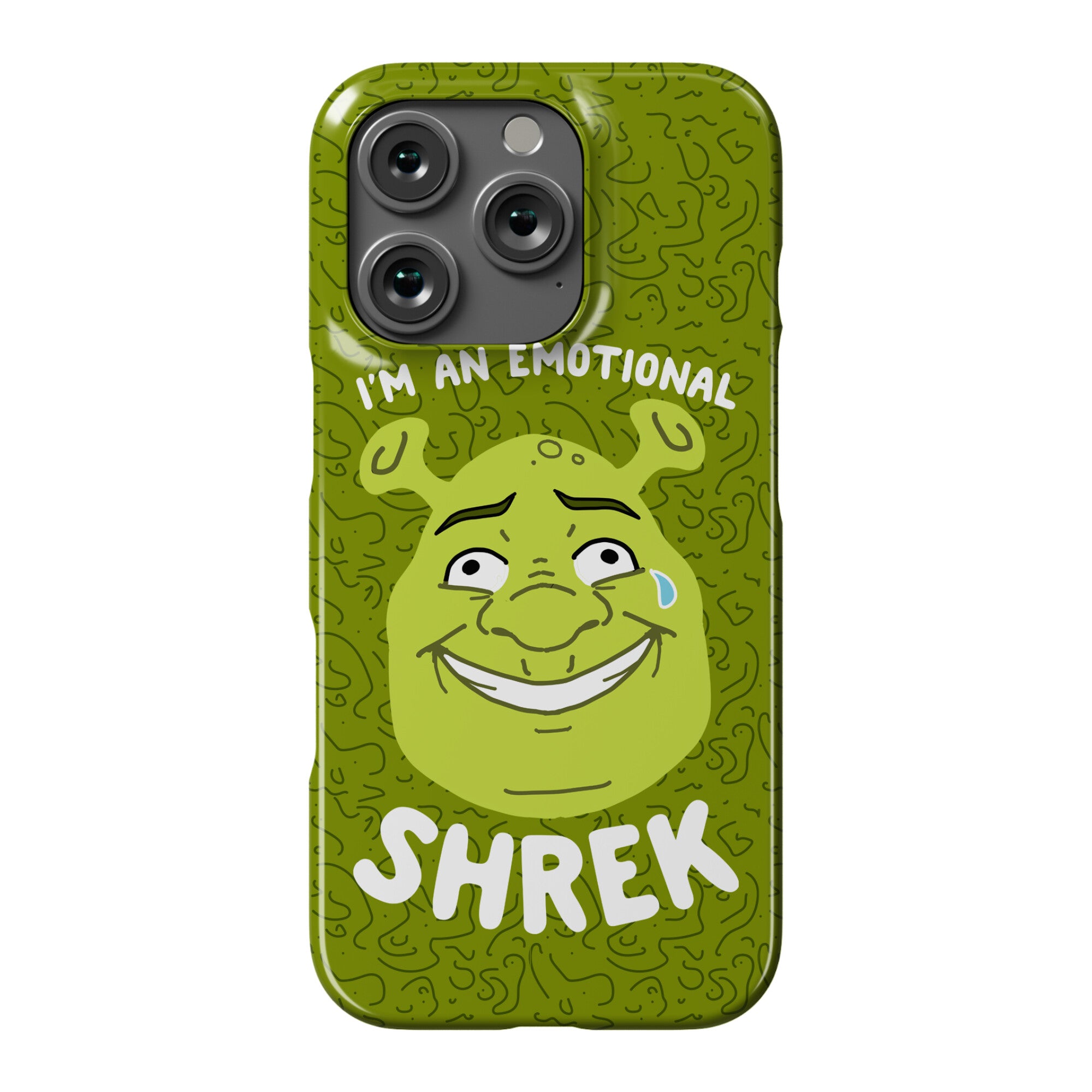 I'm an Emotional Shrek Phone Case