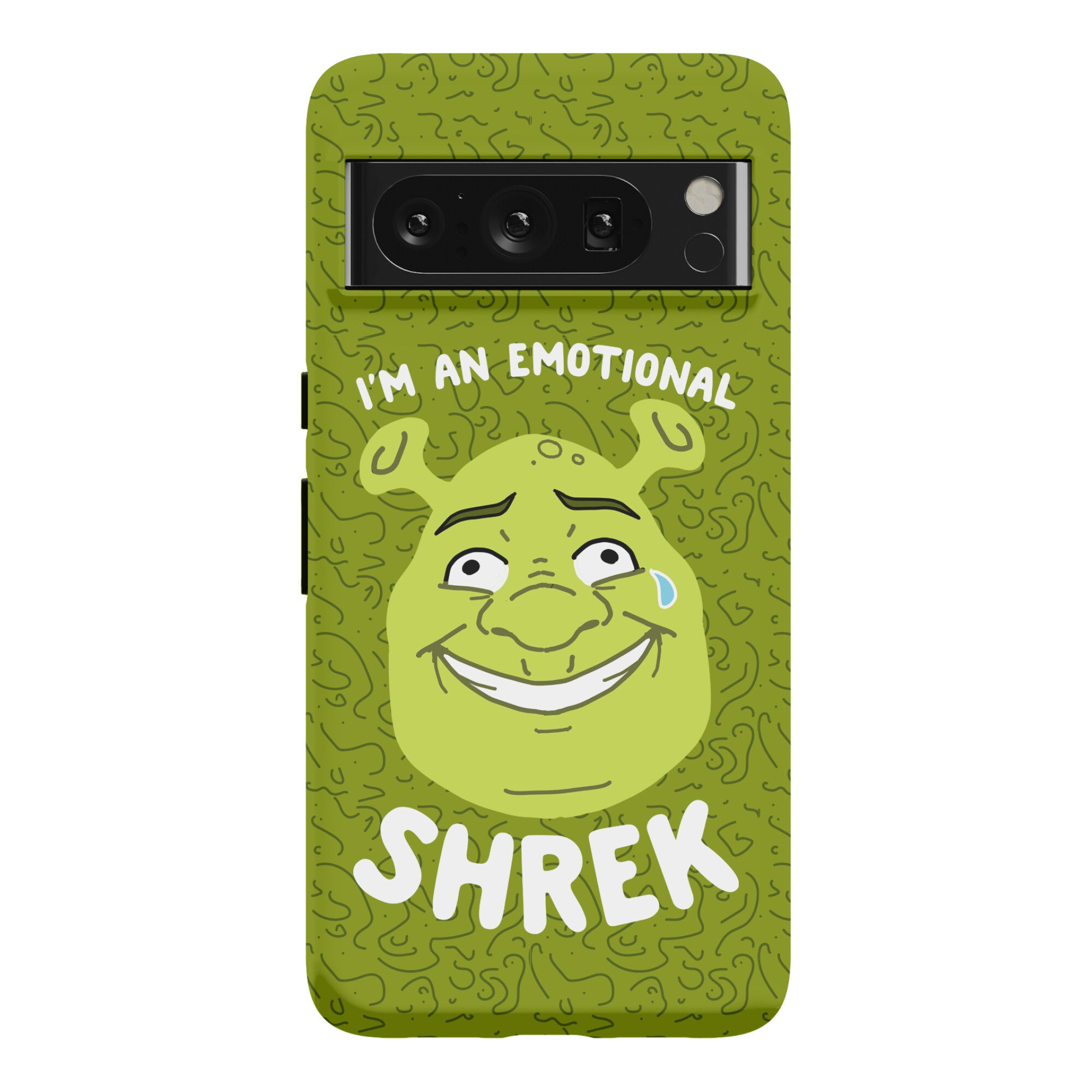 I'm an Emotional Shrek Phone Case