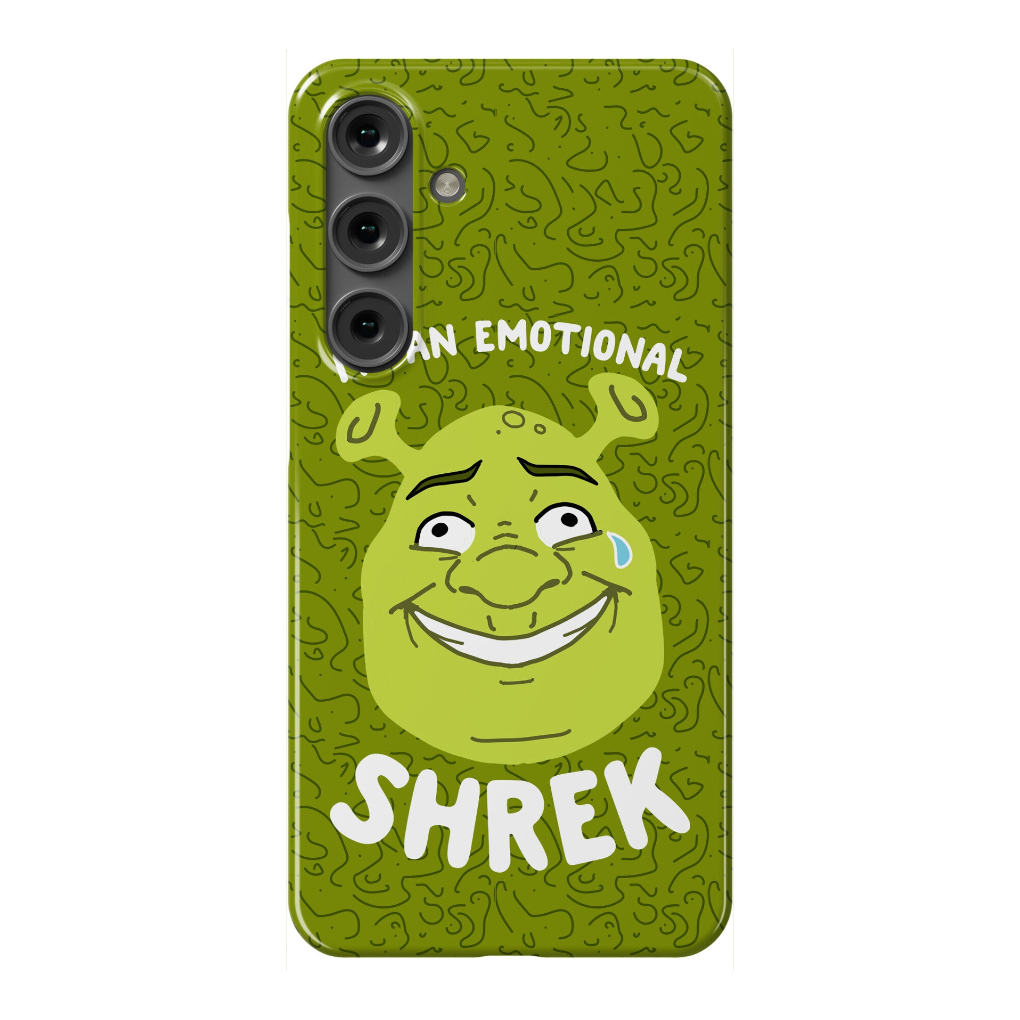 I'm an Emotional Shrek Phone Case