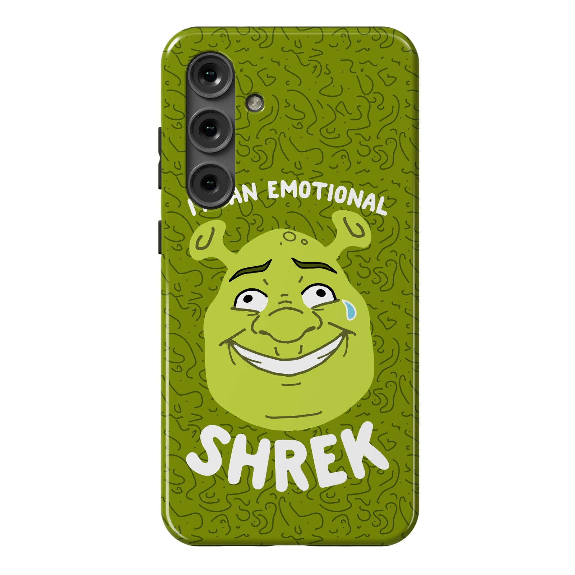 I'm an Emotional Shrek Phone Case