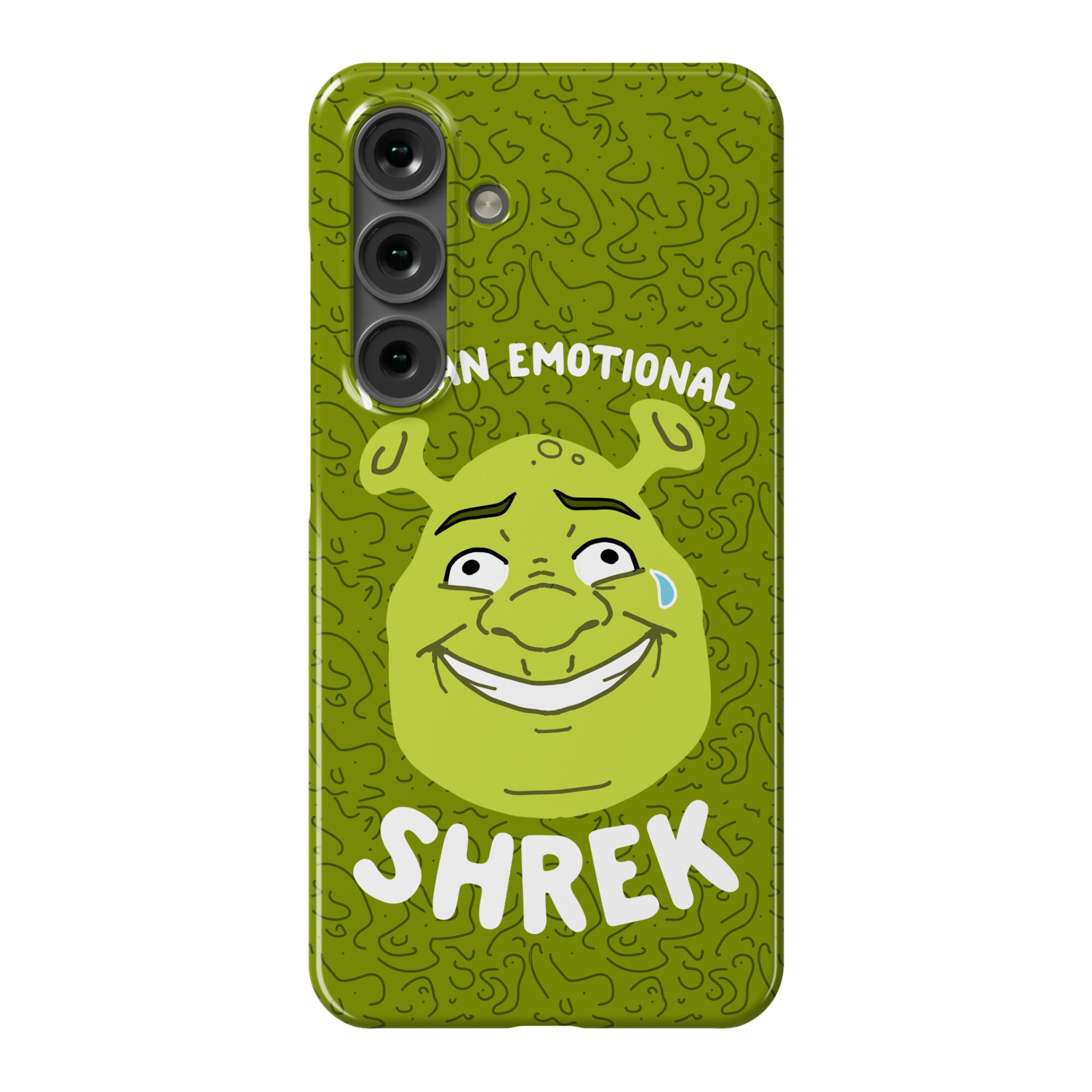I'm an Emotional Shrek Phone Case