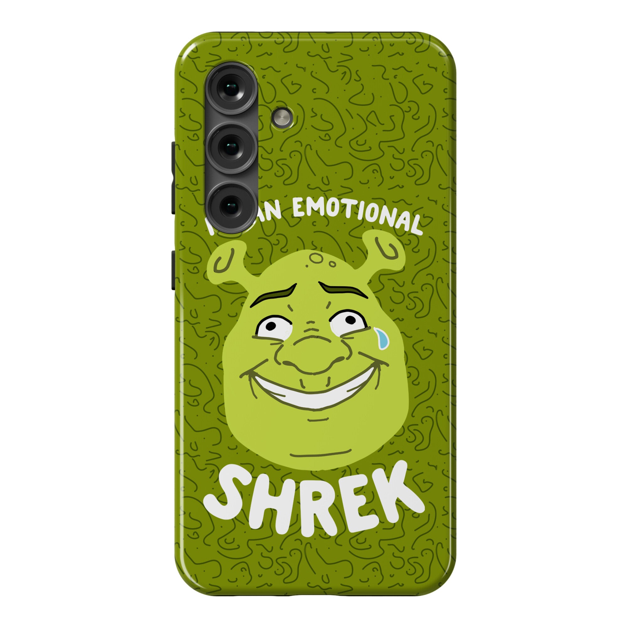 I'm an Emotional Shrek Phone Case