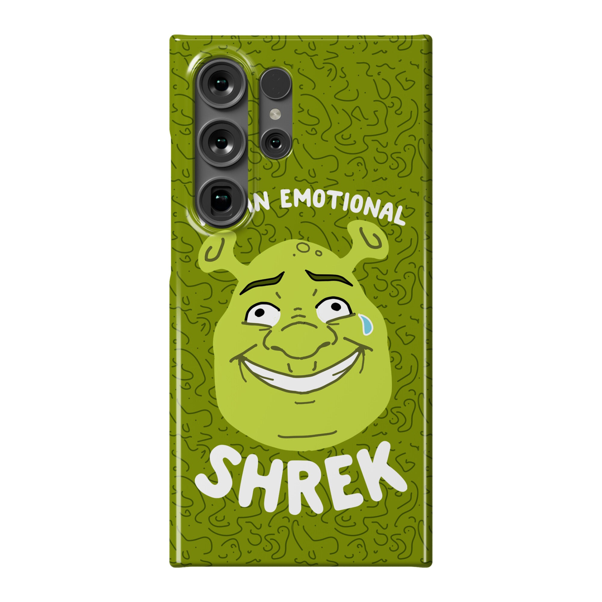 I'm an Emotional Shrek Phone Case