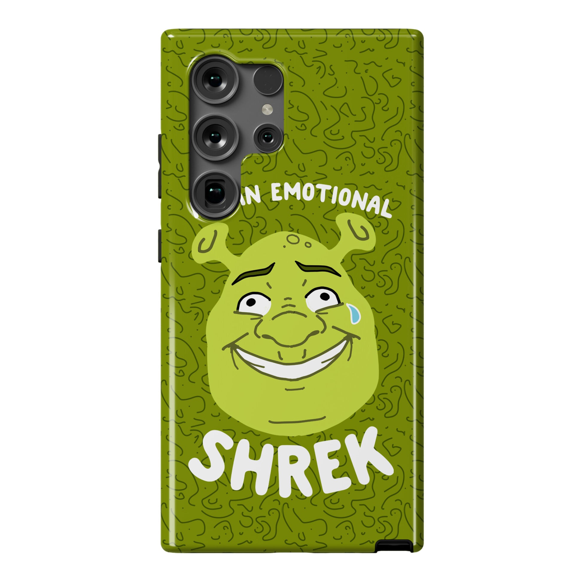 I'm an Emotional Shrek Phone Case