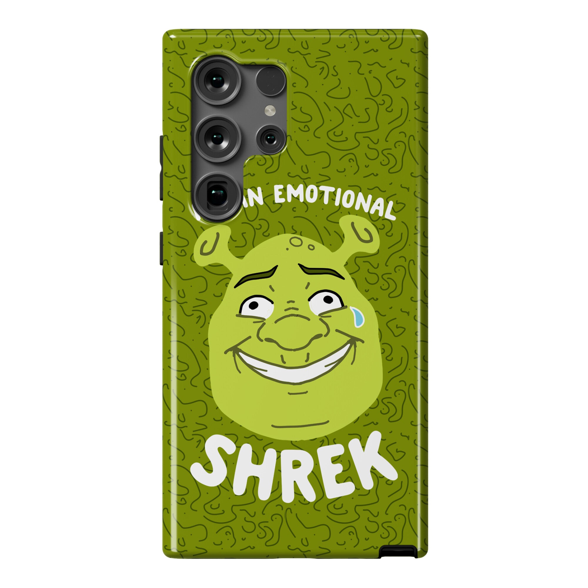 I'm an Emotional Shrek Phone Case