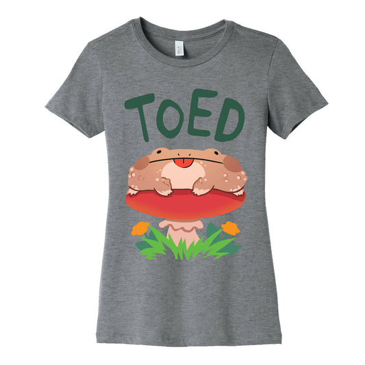 Toed Derpy toad Women's Cotton Tee