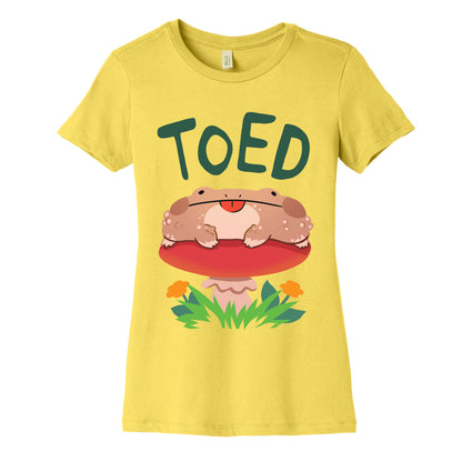 Toed Derpy toad Women's Cotton Tee