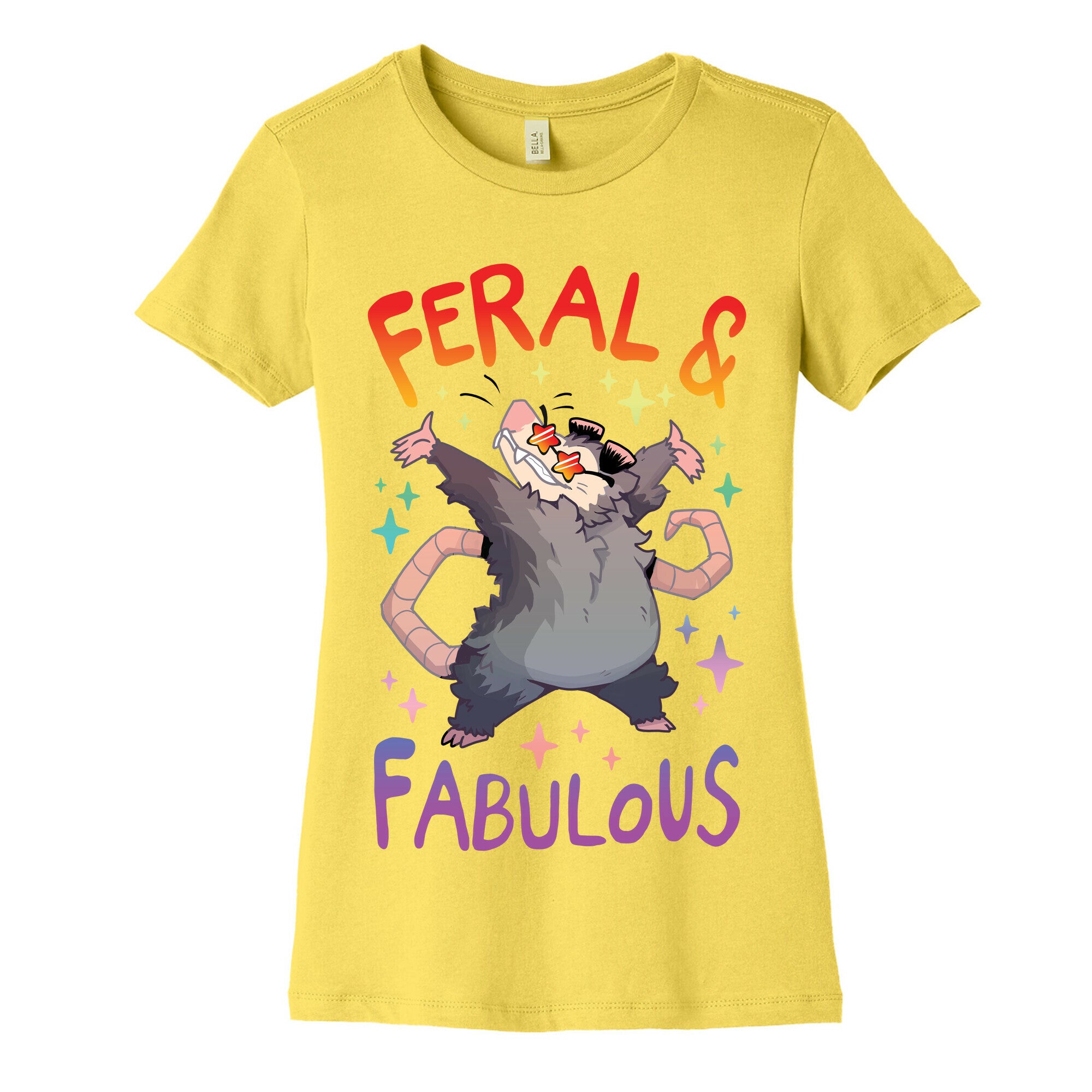 Feral And Fabulous Women's Cotton Tee