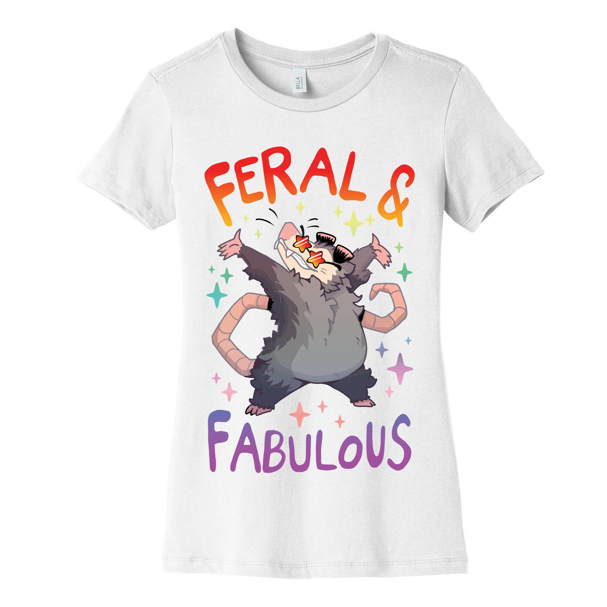Feral And Fabulous Women's Cotton Tee