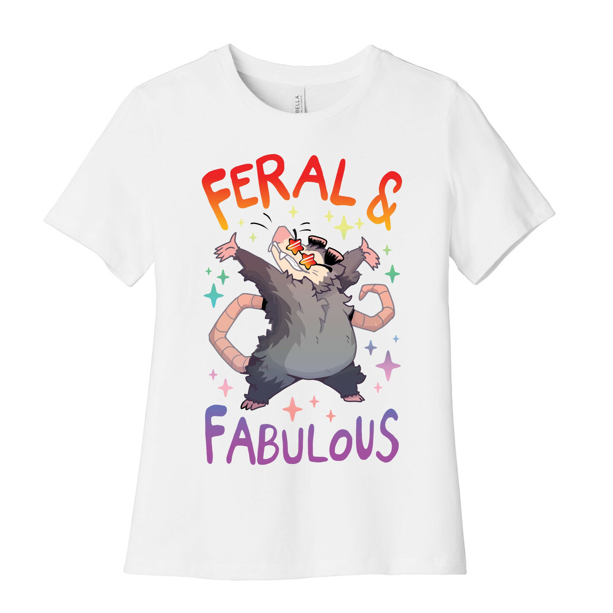 Feral And Fabulous Women's Cotton Tee