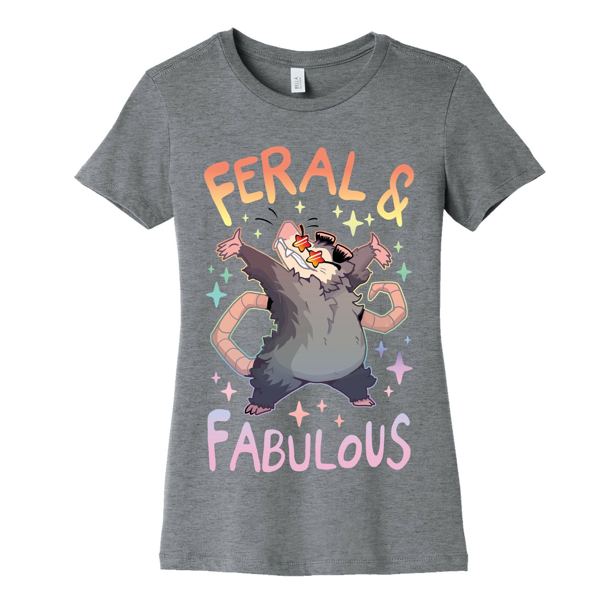 Feral And Fabulous Women's Cotton Tee