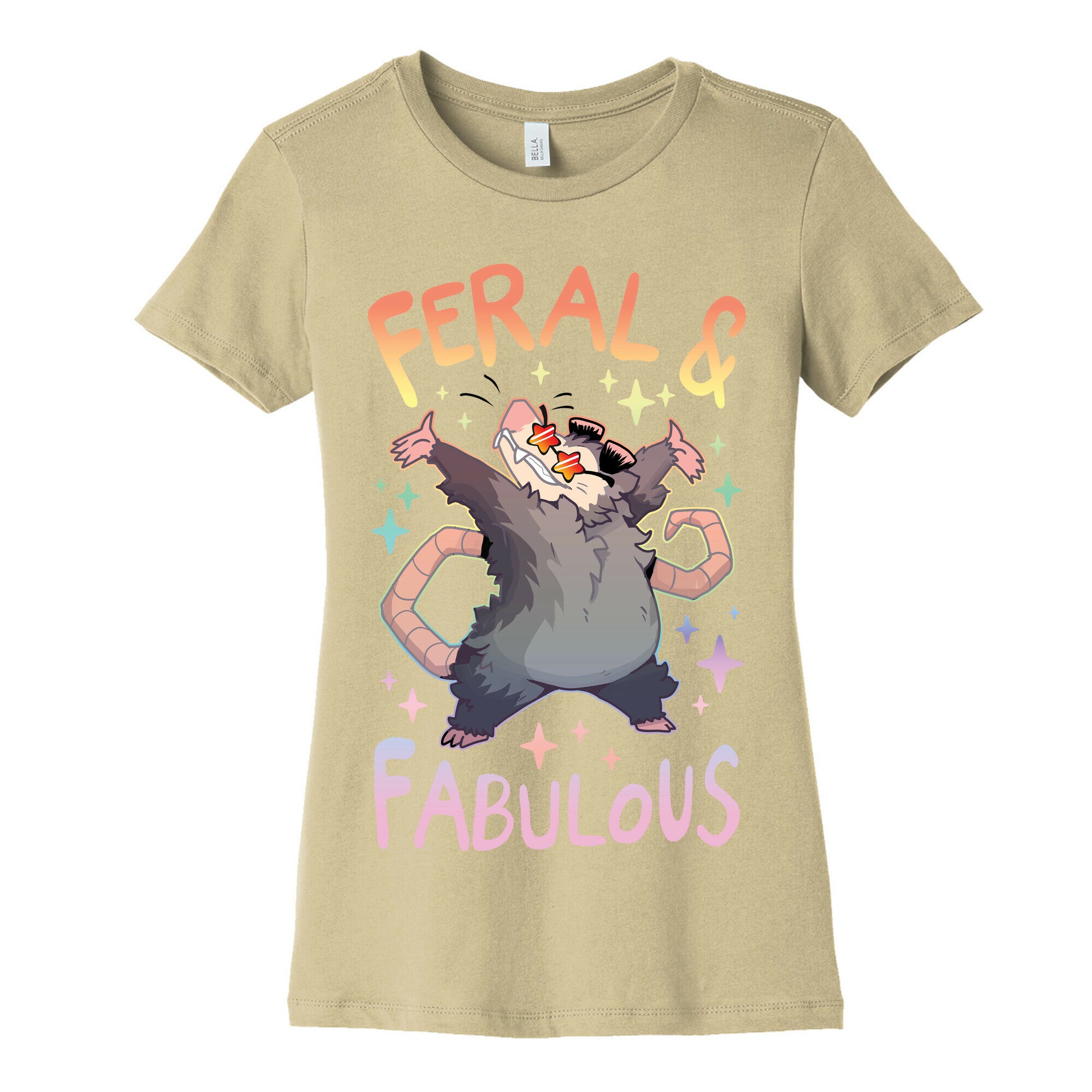 Feral And Fabulous Women's Cotton Tee