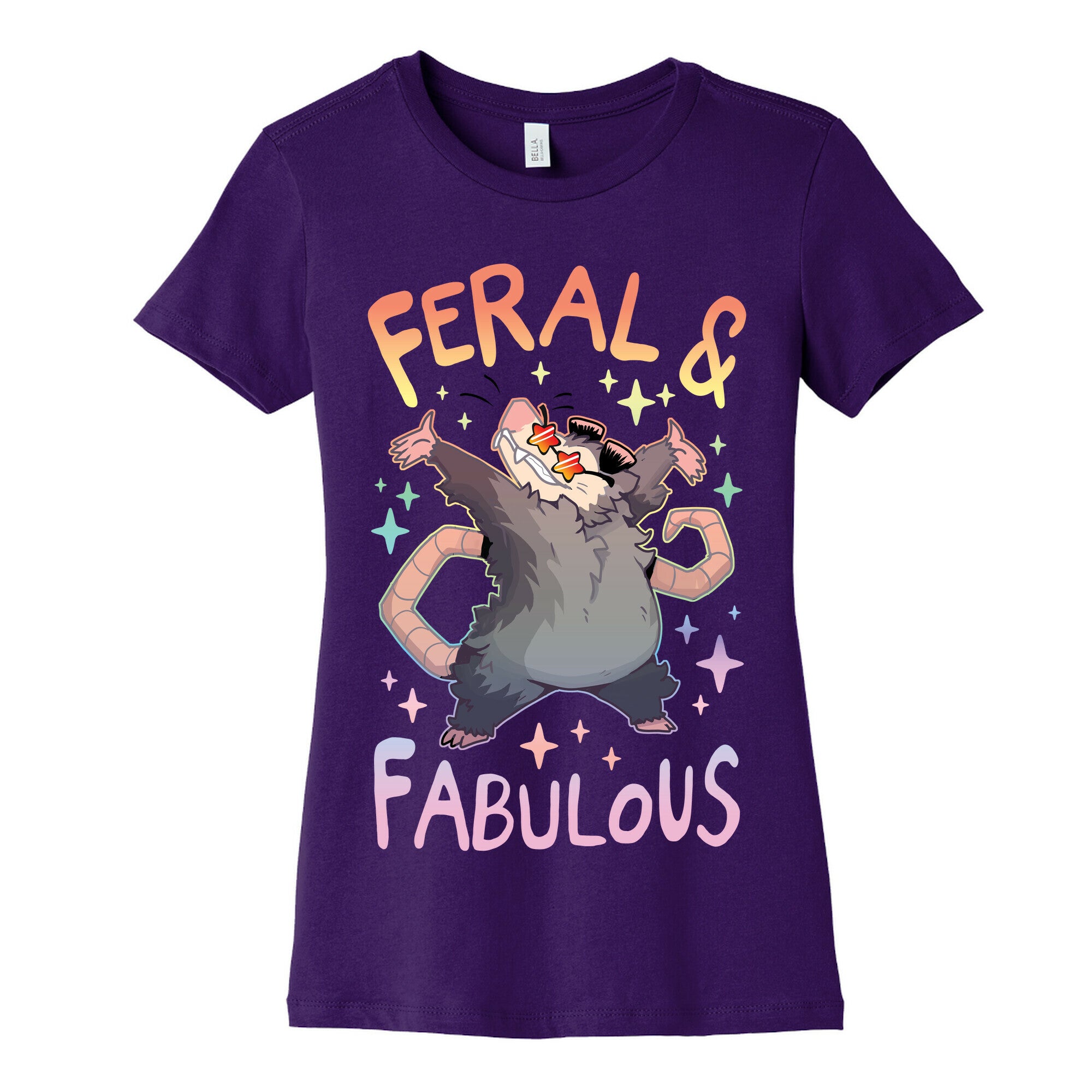 Feral And Fabulous Women's Cotton Tee