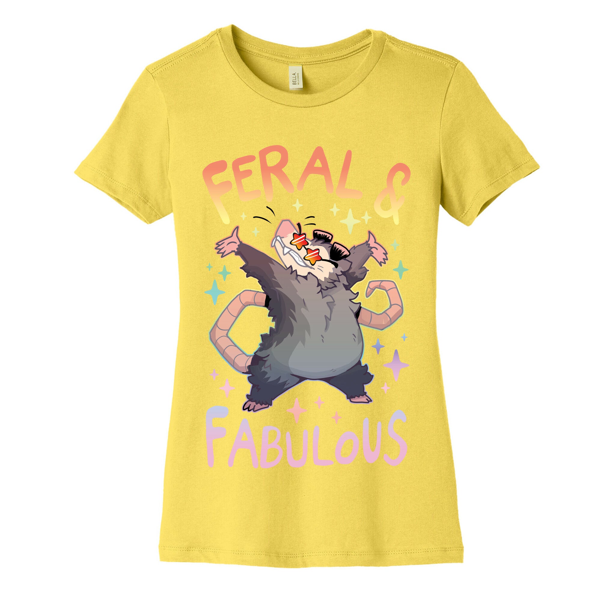Feral And Fabulous Women's Cotton Tee