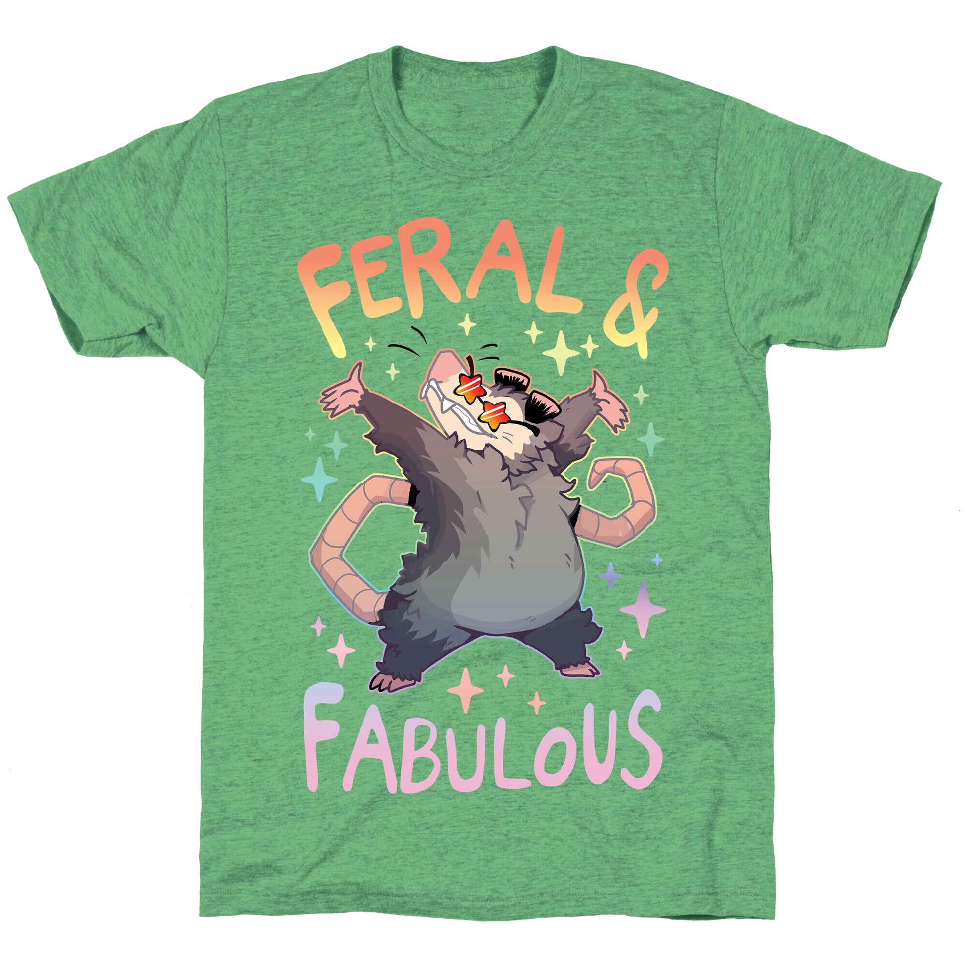 Feral And Fabulous Unisex Triblend Tee