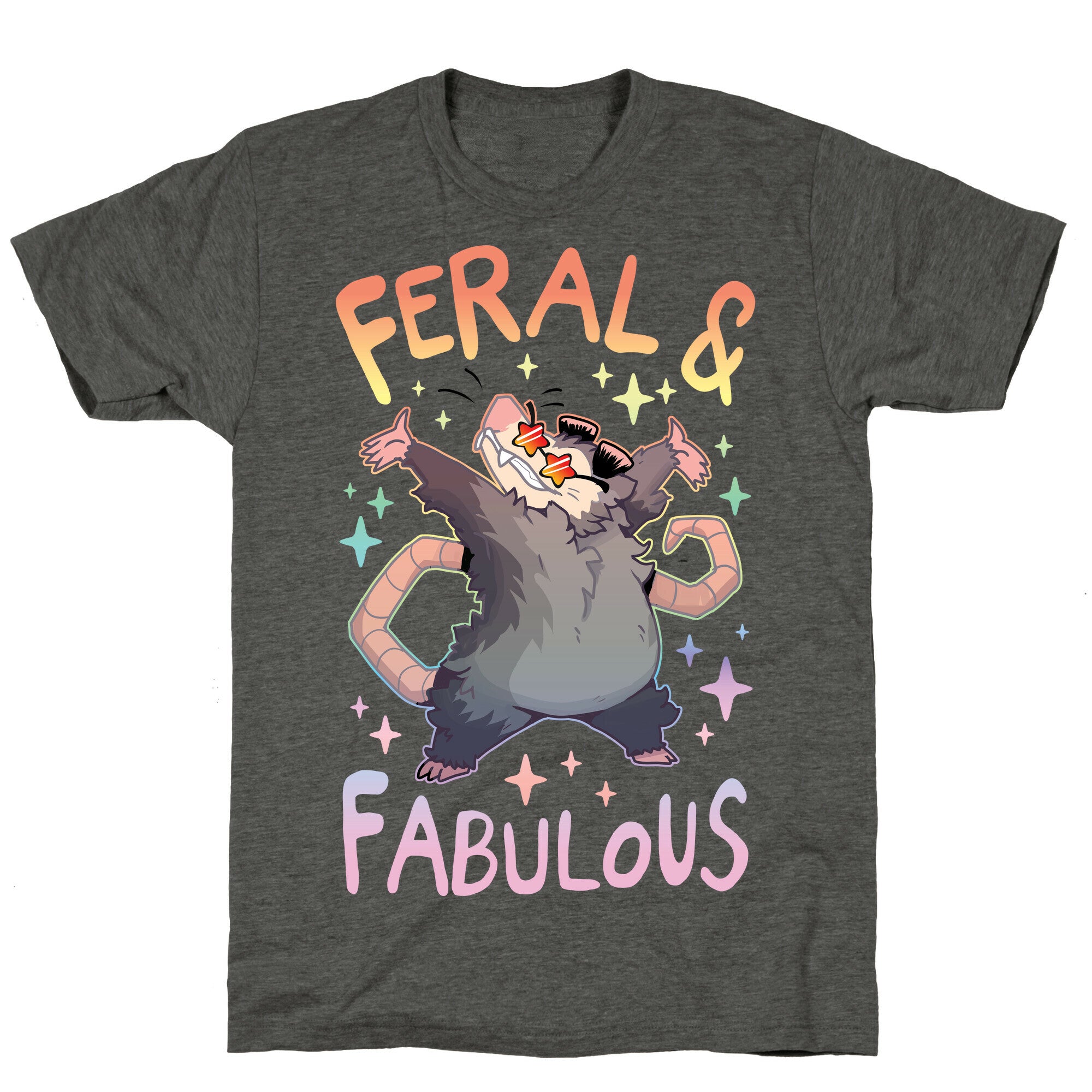Feral And Fabulous Unisex Triblend Tee