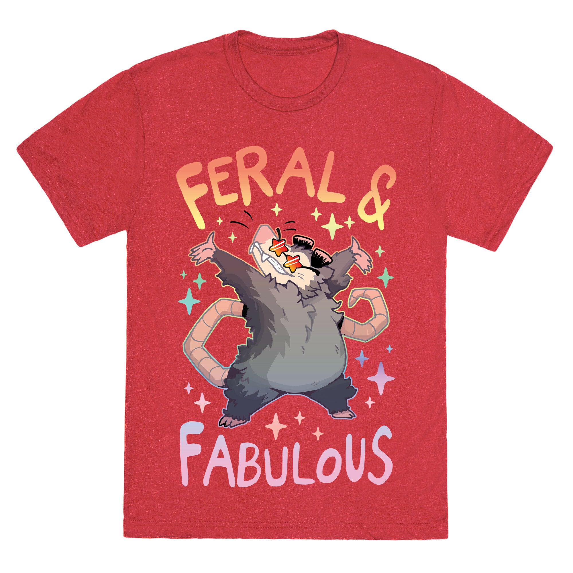 Feral And Fabulous Unisex Triblend Tee