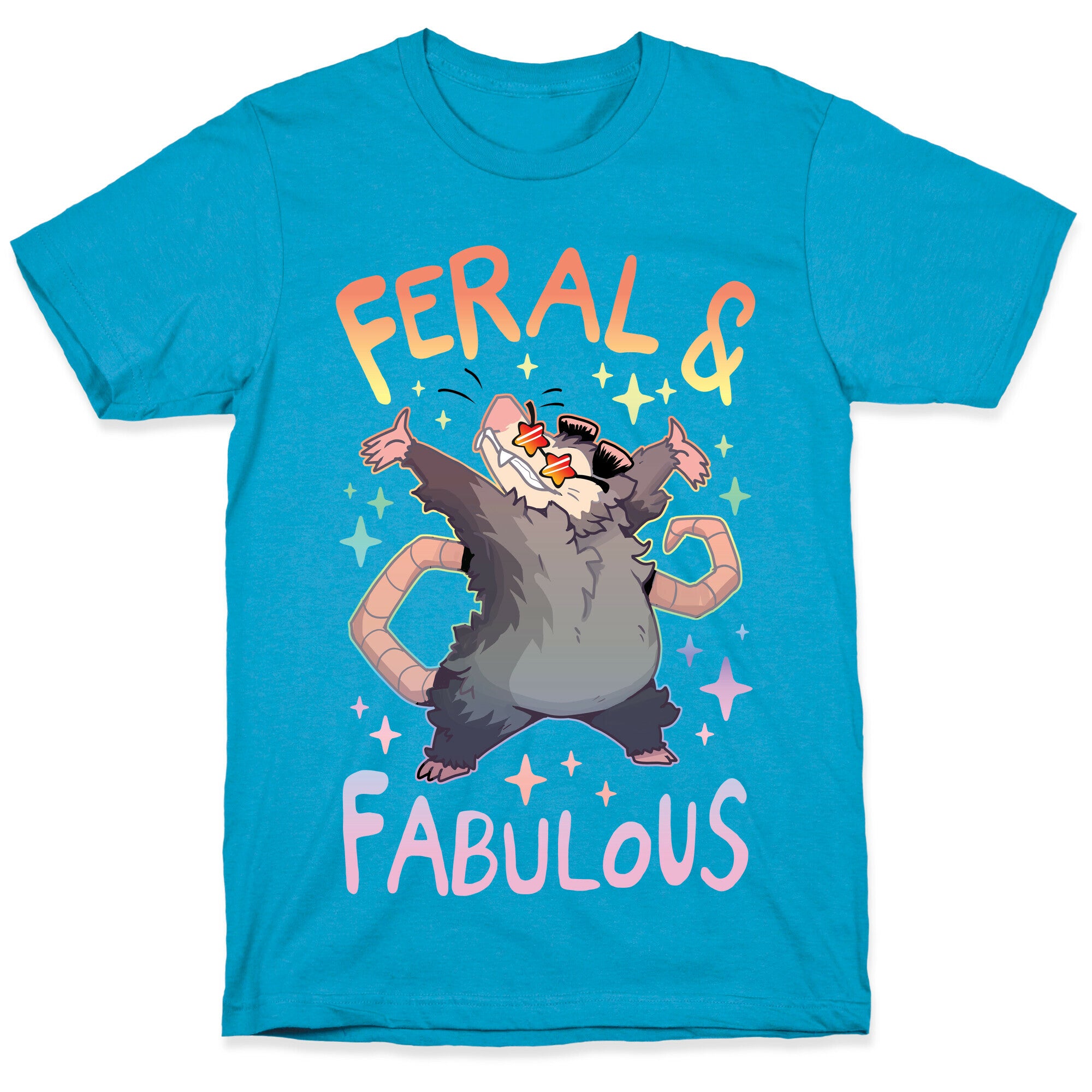 Feral And Fabulous Unisex Triblend Tee