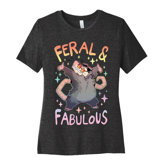 Feral And Fabulous Women's Cotton Tee