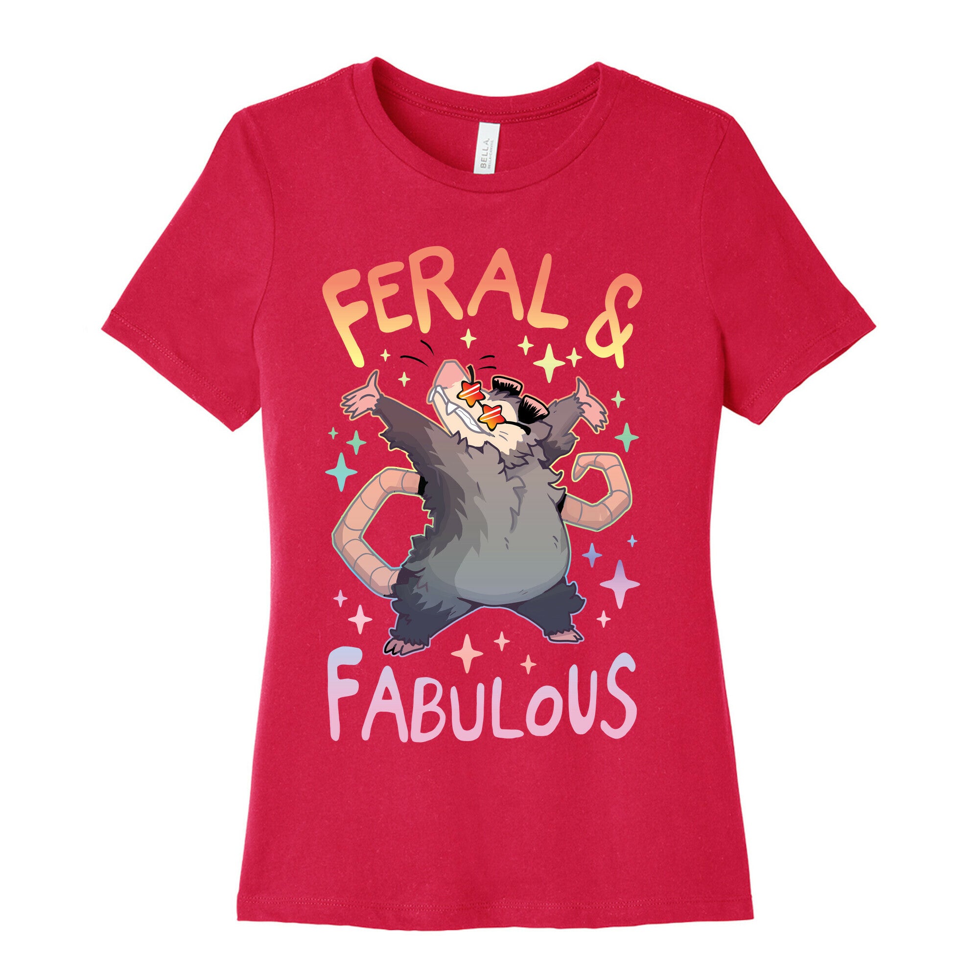 Feral And Fabulous Women's Cotton Tee