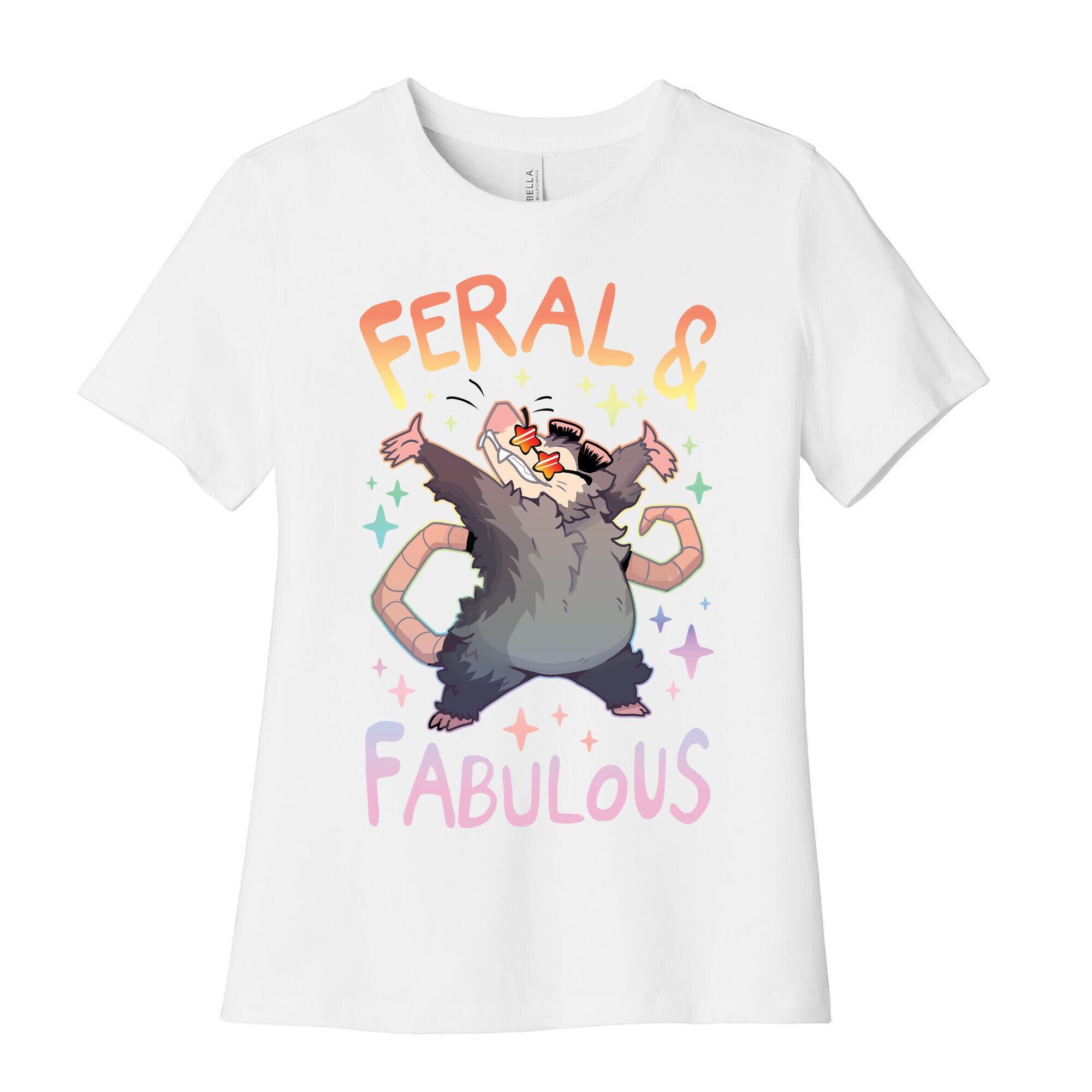 Feral And Fabulous Women's Cotton Tee