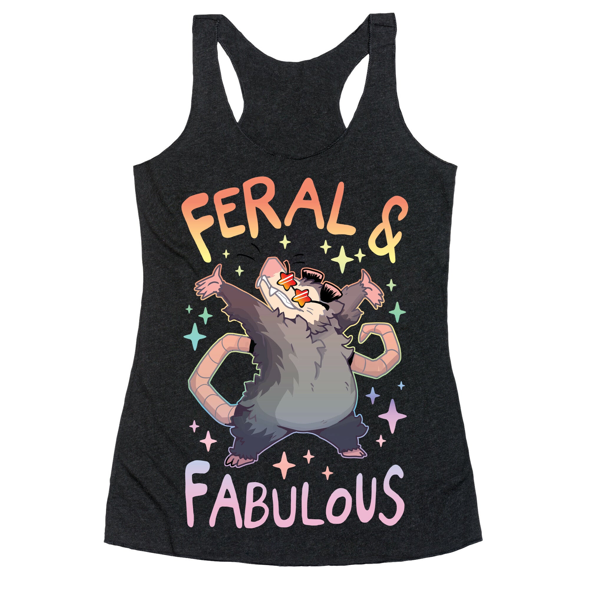 Feral And Fabulous Racerback Tank